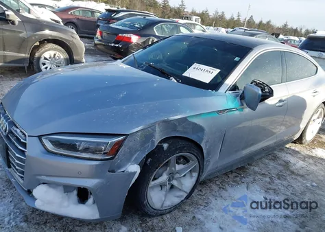 2019 Audi A5 45 Premium z USA, uszkodzony, nr VIN WAUENCF51KA010056
